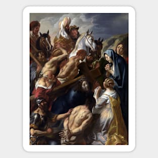 The Carrying of the Cross by Jacob Jordaens Magnet